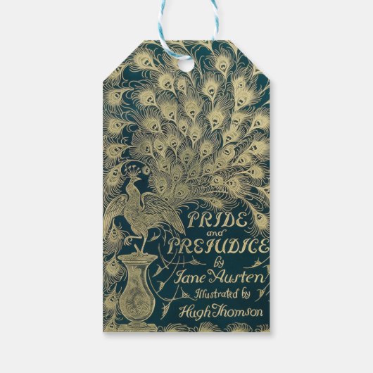 Pride and Prejudice Cadeaulabel (Achterkant)