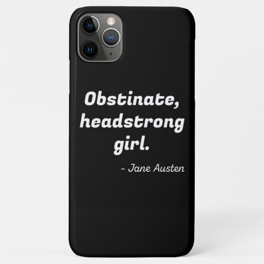 Pride and Prejudice citaat II Case-Mate iPhone Case (Achterkant)