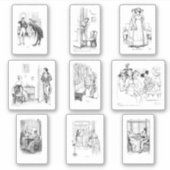 Pride and Prejudice Crafting Set van Jane Austen Sticker (Voorkant)