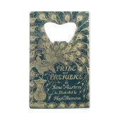 Pride and Prejudice Creditkaart Flessenopener (Voorkant)