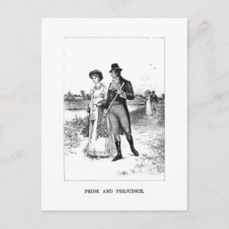 Pride and Prejudice - Elizabeth en de heer Darcy Briefkaart