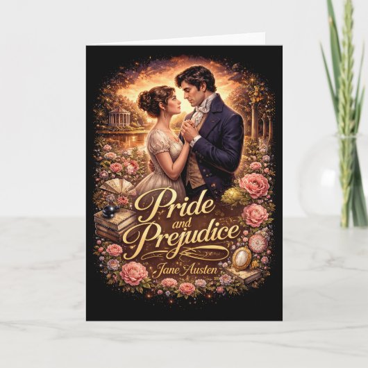 Pride and Prejudice Feestdagen Kaart (Voorkant)