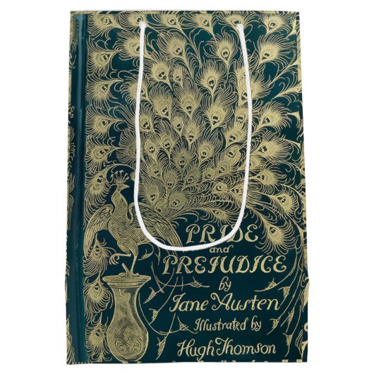 Pride and Prejudice Gift Bag Medium Cadeauzakje (Achterkant)