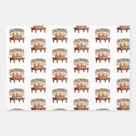 Pride and Prejudice inpakpapier trio pack (Voorkant 2)