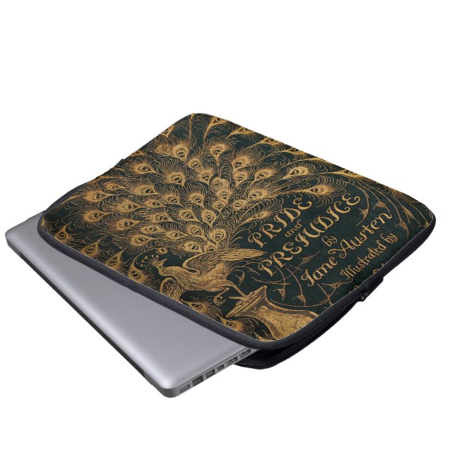 Pride and Prejudice Jane Austen (1894) Laptop Sleeve (Voorkant onderkant)