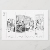 Pride and Prejudice Jane Austen Paper Bladwijzer (Voorkant)