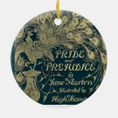 Pride and Prejudice Keramisch Ornament (Achterkant)
