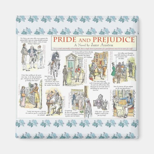 Pride and Prejudice Magneet (Voorkant)