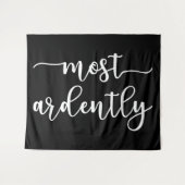 Pride And Prejudice Mr. Darcy - Heel Hartstochteli Wandkleed (Voorkant (horizontaal))