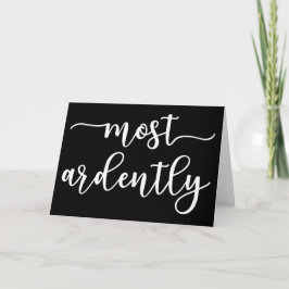 Pride And Prejudice Mr. Darcy - Hevigst Verliefd Kaart