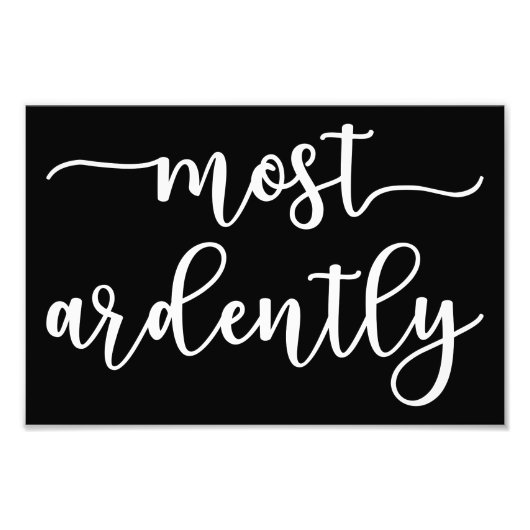 Pride And Prejudice Mr Darcy - Most Ardently I Foto Afdruk (Voorkant)