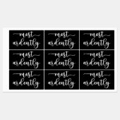 Pride And Prejudice Mr Darcy - Most Ardently I Labels (Vel)