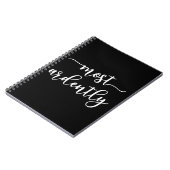 Pride And Prejudice Mr Darcy - Most Ardently I Notitieboek (Linkerzijde)