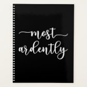 Pride And Prejudice Mr Darcy - Most Ardently I Planner (Voorkant)