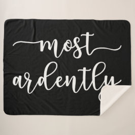 Pride And Prejudice Mr Darcy - Most Ardently I Sherpa Deken