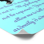 Pride and Prejudice, Mr Darcy Poster (Hoek)