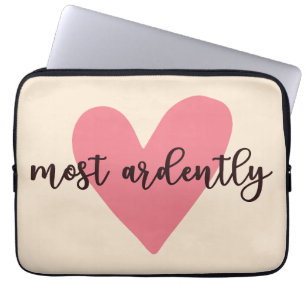 Pride and Prejudice Mr. Darcy - Zeer vurig V Laptop Sleeve