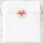 Pride and Prejudice Mr. Darcy - Zeer vurig V Ronde Sticker (Tas)
