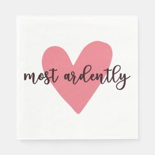 Pride and Prejudice Mr. Darcy - Zeer vurig V Servet