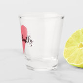 Pride and Prejudice Mr. Darcy - Zeer vurig V Shot Glas (Rechts)