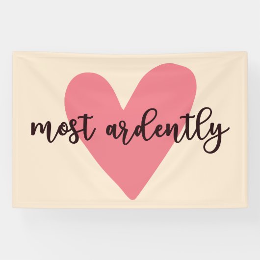 Pride and Prejudice Mr. Darcy - Zeer vurig V Spandoek (Horizontaal)