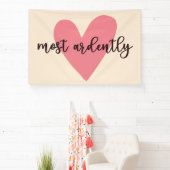 Pride and Prejudice Mr. Darcy - Zeer vurig V Spandoek (Insitu)