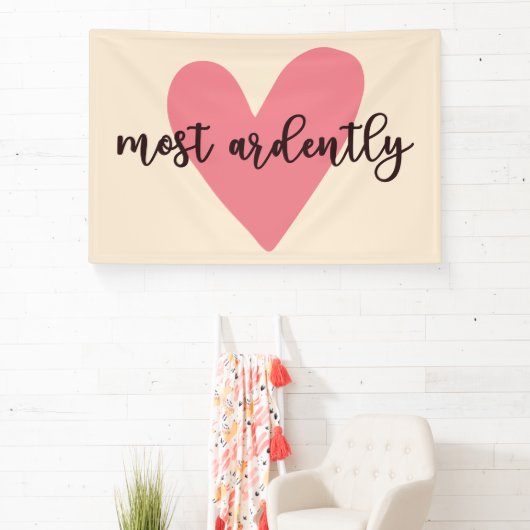 Pride and Prejudice Mr. Darcy - Zeer vurig V Spandoek (Insitu)