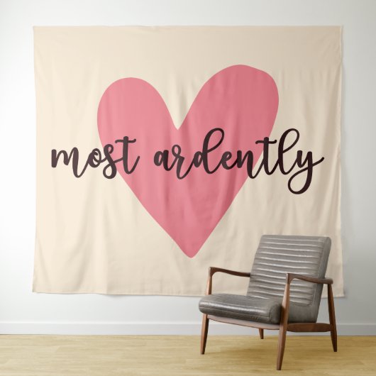 Pride and Prejudice Mr. Darcy - Zeer vurig V Wandkleed (In Situ (horizontaal))