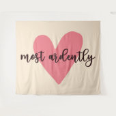 Pride and Prejudice Mr. Darcy - Zeer vurig V Wandkleed (Voorkant (horizontaal))