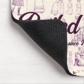 Pride and Prejudice Paarse gekookte aardappelen me Muismat (Hoek)