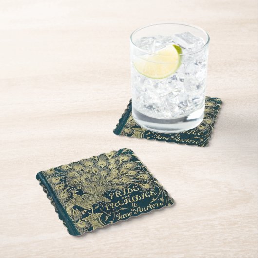 Pride and Prejudice Paper Coaster Kartonnen Onderzetters (Insitu)
