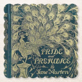 Pride and Prejudice Paper Coaster Kartonnen Onderzetters (Voorkant)