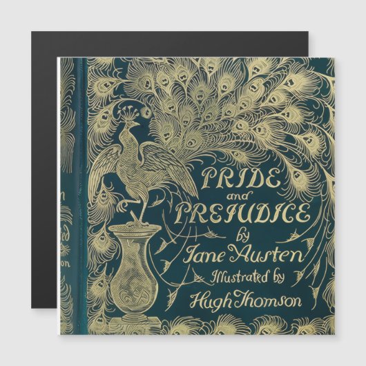 Pride and Prejudice Peacock Cover (Voorkant / Achterkant)