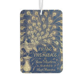 Pride and Prejudice Peacock Hoesje Hugh Thomson Luchtverfrisser (Achterkant)