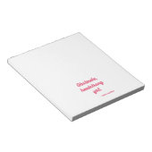 Pride and Prejudice Quote II - Stijlvolle stijl Notitieblok (Schuin)