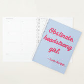 Pride and Prejudice Quote II - Stijlvolle stijl Planner (Display)