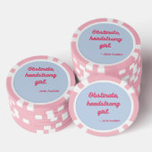 Pride and Prejudice Quote II - Stijlvolle stijl Poker Chips (Opstapeling)