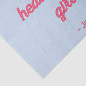 Pride and Prejudice Quote II - Stijlvolle stijl Tissuepapier (Detail)