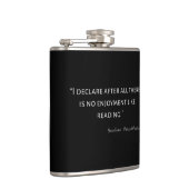 Pride and Prejudice Quote III Heupfles (Rechts)