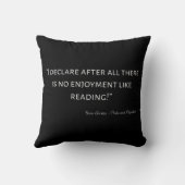 Pride and Prejudice Quote III Kussen (Achterkant)