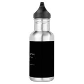 Pride and Prejudice Quote III Waterfles (Rechts)