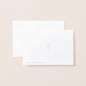 Pride and Prejudice Romantische Quote Folie Kaarten (Met envelop)