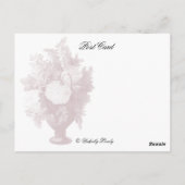 Pride and Prejudice Single Man, Jane Austen Briefkaart (Achterkant)