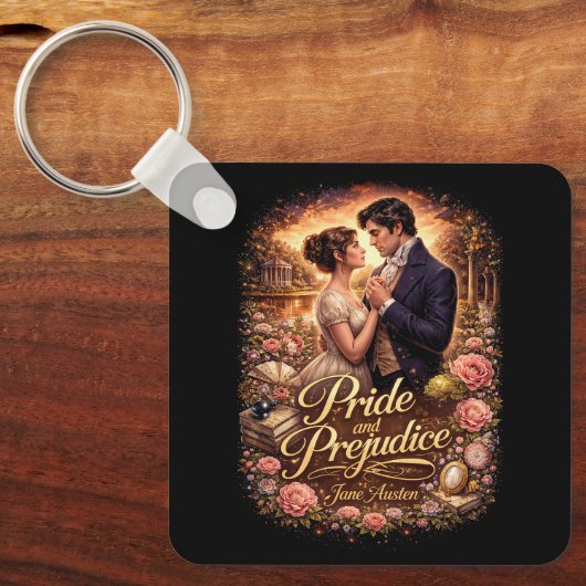 Pride and Prejudice Sleutelhanger (Voorkant)