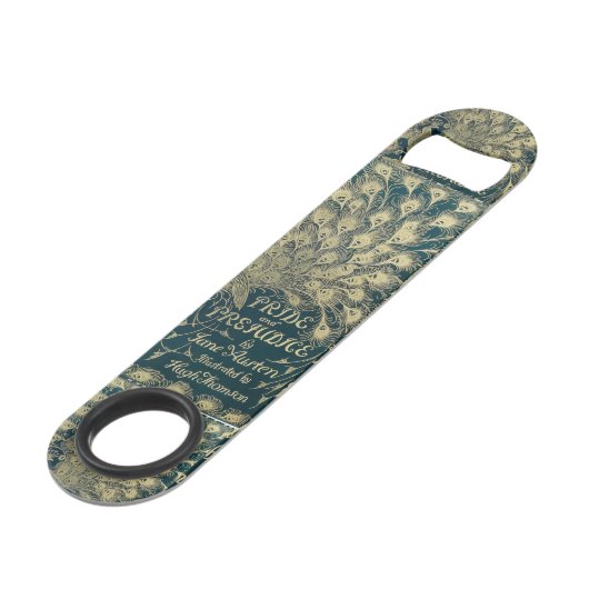 Pride and Prejudice Speed Flessenopener (Voorkant Gekanteld)