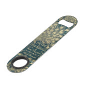 Pride and Prejudice Speed Flessenopener (Achterkant Gekanteld)