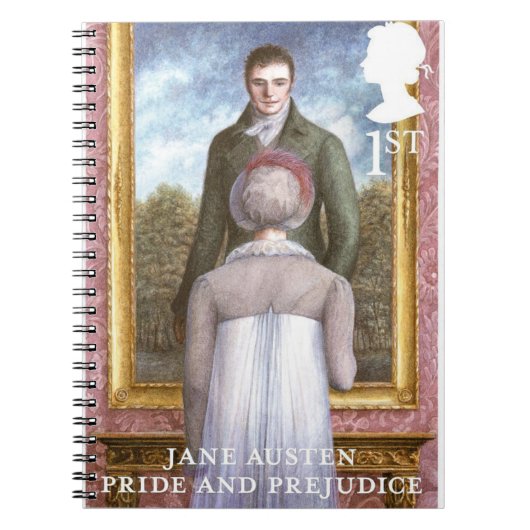 Pride and Prejudice Stamp Design Notitieboek (Voorkant)