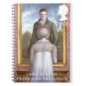 Pride and Prejudice stamp design Notitieboek (Voorkant)