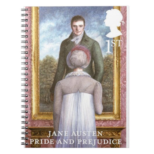 Pride and Prejudice stamp design Notitieboek (Voorkant)