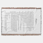 Pride and Prejudice Throw Blanket Deken (Voorkant)